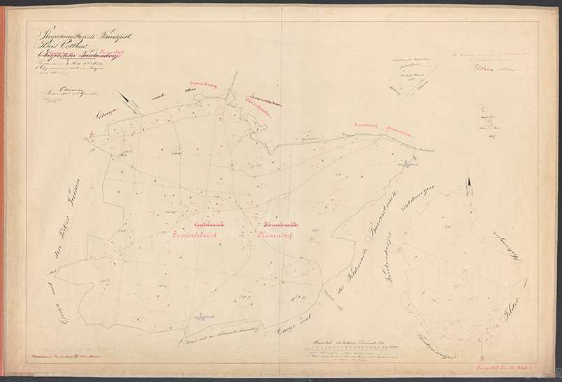 Urkatasterkarte Neuendorf, Blatt 4