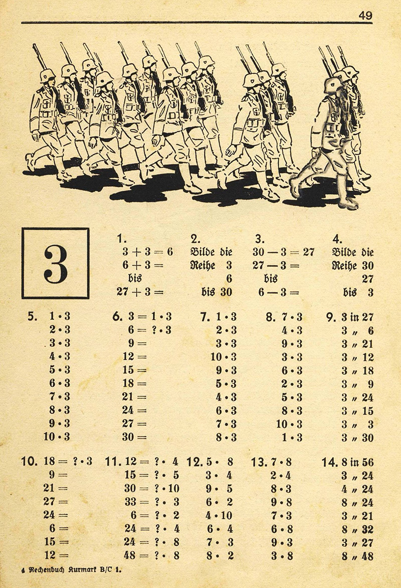 Rechenbuch der Kurmark um 1933, S. 49