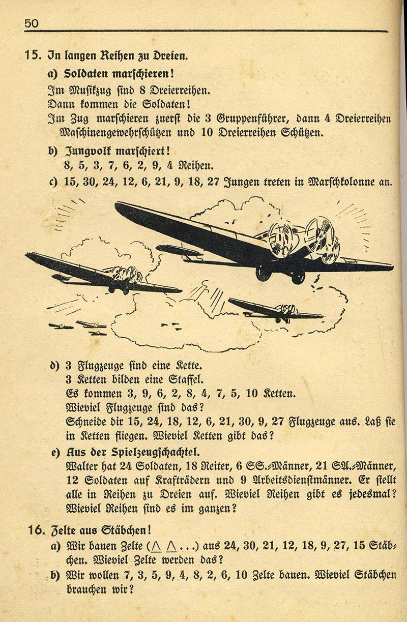 Rechenbuch der Kurmark um 1933, S. 50